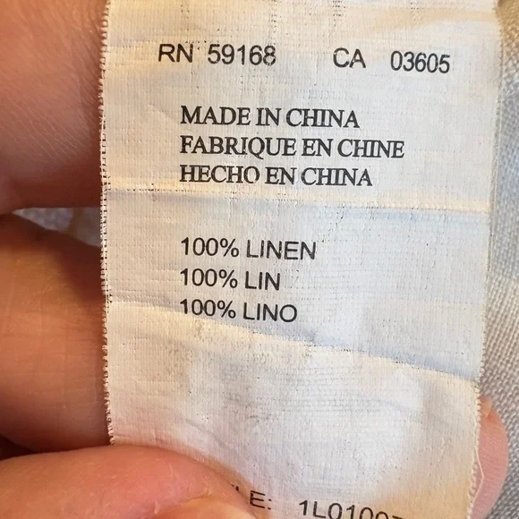 Nanette Lepore 100% Linen Embroidered Sleeveless Mixed Media Cottagecore Top - Picture 14 of 15